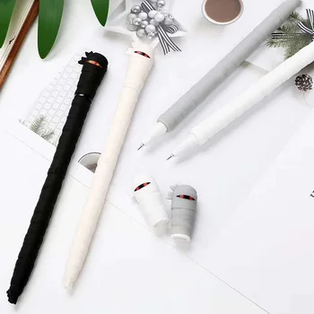 0,5 мм Новая Гелевая ручка для мумий, Ручка для подписи Escolar Papelaria, Школьные Канцелярские принадлежности, Рекламный подарок