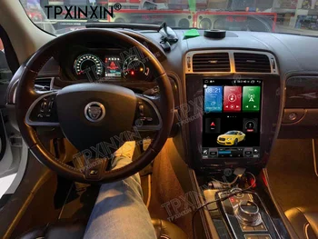Android Tesla Стерео Авторадио Центральное Мультимедийное для Jaguar XK XKR XKR-S 2007-2015 Магнитола 2Din Автомобильный Видеоплеер
