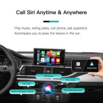 AUTOABC Drahtlose Apple CarPlay Geeignet Для Audi A1 A3 A4 A5 A6 A8 Q2 Q3 Q5 Q7 MMI Модуль Android Auto Spiegel Камера Заднего Вида 4