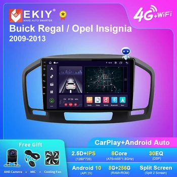 EKIY X7 Автомобильный Радиоприемник Для Buick Regal Для Opel Insignia 1 2009-2013 Стерео Мультимедийный Видеоплеер Автоматическая Навигация GPS Android DVD