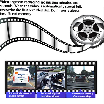 HD Автомобильный Видеорегистратор Цифровой Видеомагнитофон Для Chevrolet с Функцией Управления приложением Anji Star Kowoz 2014 2015 2016 2017 2018 2019 Dash Cam 4