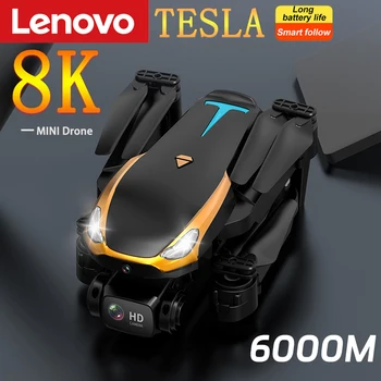 Lenovo Tesla Drone 4k Professional 8K HD Аэрофотосъемка Квадрокоптер Самолеты Дроны С дистанционным управлением Камерой Расстояние 6000 М 0