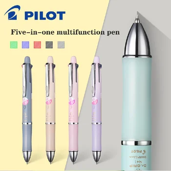 PILOT Dr. Grip 4 + 1 Многофункциональная ручка 0,7 / 0,5 мм, 4-цветная шариковая модульная ручка 0,3 / 0,5 мм, механический карандаш, канцелярские принадлежности