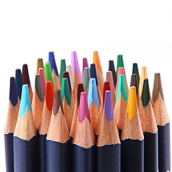 SoaKoa Профессиональные акварельные карандаши, набор из 12 штук, металлическая коробка с кистью-набор для рисования для начинающих художников 1