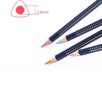 SoaKoa Профессиональные акварельные карандаши, набор из 12 штук, металлическая коробка с кистью-набор для рисования для начинающих художников 2