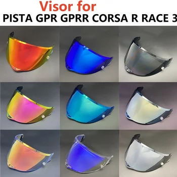 Visera Casco Moto Шлем Лобовое Стекло для AGV PISTA GPRR, PISTA GPR, CORSA R Лицевой Щиток Солнцезащитный Козырек Аксессуары для Шлемов