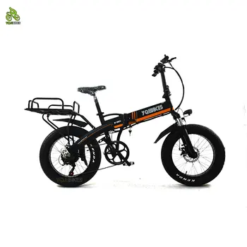YQEBIKES Fat Tire ebike, 20-дюймовые батареи 48V10Ah LG/Panasonic, Складной Электрический велосипед Ebike с детским сиденьем 2