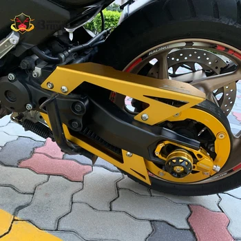 Аксессуары для мотоциклов Защита цепи с ЧПУ, защитный чехол для ремня безопасности YAMAHA TMAX 530 2012 2013 2014 2015 2016 T-MAX TMAX530 5