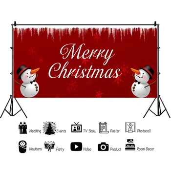 Баннер для Рождественской вечеринки, Рождественская елка, световой фон для фотосъемки, портрет ребенка, фон для фотосессии в фотостудии 4