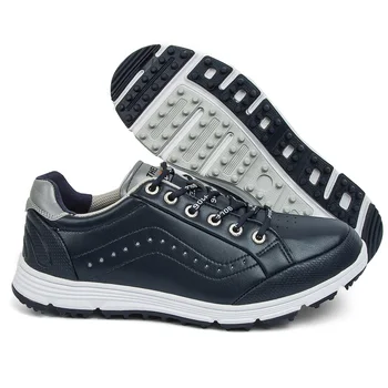 Водонепроницаемая мужская обувь для гольфа, профессиональная нескользящая женская обувь для гольфа, уличная высококачественная спортивная обувь большого размера 39-48