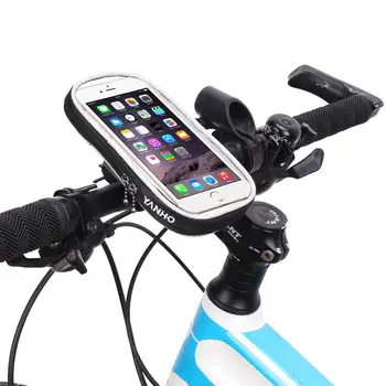 Водонепроницаемая Передняя Велосипедная сумка для Велосипеда, держатель для мобильного телефона, Велосипедная сумка для мобильного телефона с сенсорным экраном, аксессуары для велосипеда 4,7-5,5 дюймов