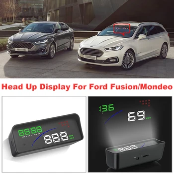 Для Ford Fusion/Mondeo/Contour 2006-2019 2020 HUD Головной Дисплей Автомобильные Электронные Аксессуары Экран Безопасного вождения Подключи и Играй