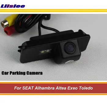 Для SEAT Alhambra/Altea/Exeo/Toledo Автомобильная Камера заднего вида Аксессуары для задней панели HD CCD NTSC RAC Интегрированный комплект видеорегистраторов