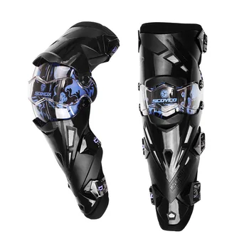 Защита колена мотоцикла Scoyco, защита от холода и тепла для ног и защита от падения для езды на мотоцикле по пересеченной местности