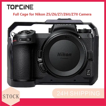 Клетка для камеры TOPCINE, совместимая с камерой Nikon Z5/Z6/Z7/Z6II/Z7II, Клетка с креплением 