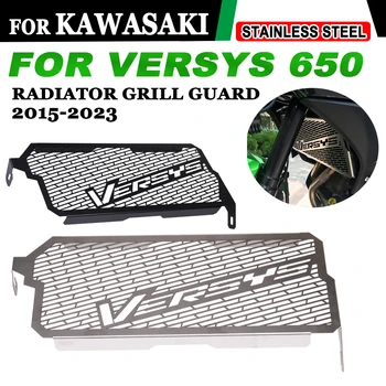 Модификация мотоцикла Решетка радиатора Защитная решетка для KAWASAKI Versys 650 2015 2016 2017 2018- 2021 2022 2023