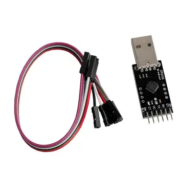 Модуль RCmall CP2102, кабель для загрузки STC, последовательный преобразователь USB 2.0 в TTL 6PIN