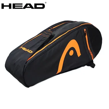 Мужская теннисная сумка из натуральной кожи Высокого качества, рюкзак для паделя, сквоша, пляжной теннисной ракетки, Женская мужская теннисная спортивная сумка