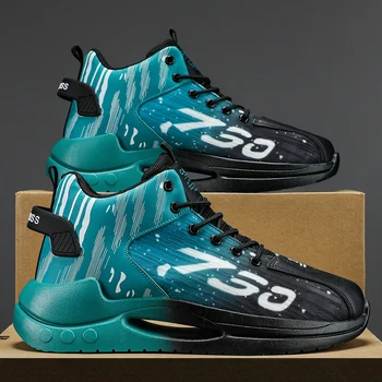Новая брендовая мужская Баскетбольная обувь с подушкой, Нескользящие Высококачественные Модные кроссовки, спортивная обувь для фитнеса, Zapatillas Hombre 2