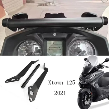 Новый Fit Xtown125 2021 Аксессуары Для мотоциклов Навигационный Кронштейн USB Держатель телефона Для KYMCO X-Town 125 Xtown125 2021 года