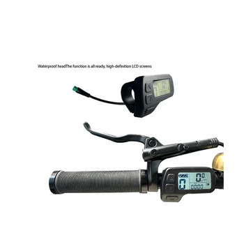 Новый Комплект контроллера синусоидальной волны Электрический Велосипед Комплект Электрического Скутера LCD11 Дисплей Контроллер синусоидальной волны 36/48 В 30A 1000 Вт 4