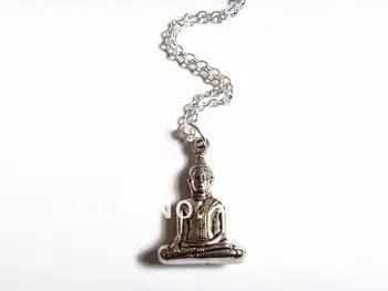 Ожерелье Медитирующего Будды, Ожерелье Будды Ожерелье для медитации Йога Ювелирные изделия Ожерелье Будды Сидящий Будда Ювелирные изделия