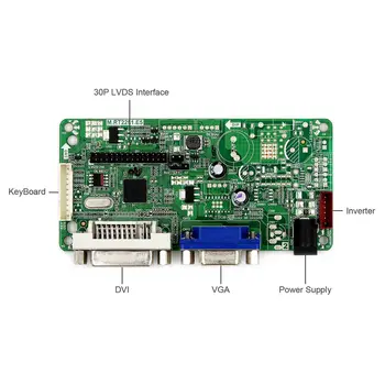 Плата ЖК-контроллера DVI VGA с 10,4-дюймовым ЖК-экраном 800x600 TM104SDH01 2