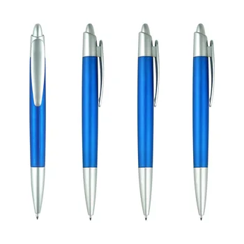 Шариковая ручка Press Stylos, Синие фирменные нейтральные ручки, Канцелярские принадлежности для письма