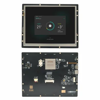 10,4-Дюймовый Модуль отображения LCD-TFT HMI Intelligent Серии RS232/TTL с Резистивной сенсорной панелью для управления промышленным оборудованием