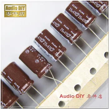 10 шт./50 шт. ELNA RA2 Series 470 мкФ 25 В 25v470 мкФ Аудио Электролитический конденсатор DIY
