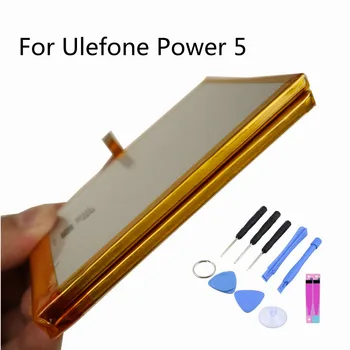 100% Новый оригинальный аккумулятор POWER 5 емкостью 13000 мАч для Ulefone Power 5 Запасные батарейки Power5 + инструменты