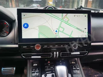 12,3 дюймов Android 12 Автомобильная Интеллектуальная Система Беспроводной CarPlay 6 + 128 Г Для Porsche Cayenne 2011-2017 Авторадио Мультимедиа 2