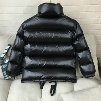 2020 Корейская зимняя футболка Большого Размера, Толстое теплое Короткое пальто на 90% Утином пуху, Женская куртка 1