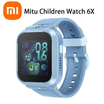 2023 Новые детские обучающие часы Mitu 6X Products Student Smart Водонепроницаемое Позиционирование 4G Многофункциональный браслет Подлинная Распродажа