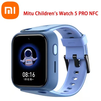 2023 Новый Детский телефон Mitu 5 PRO NFC Студенческий Умный Водонепроницаемый Позиционирующий 4G Многофункциональный Студенческий Браслет Часы Подлинные