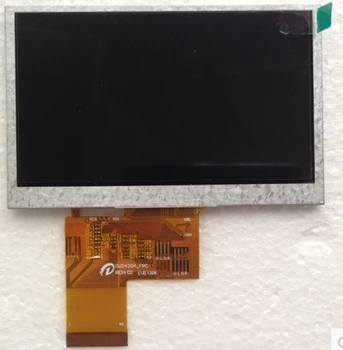 4,3 дюймов 40PIN 16,7 М TFT LCD Цветной резистивный сенсорный экран 24 бит RGB интерфейс 480*272