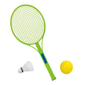 40% Лидер продаж-детская спортивная ракетка для Бадминтона, набор теннисных мячей, развивающая игра на открытом воздухе