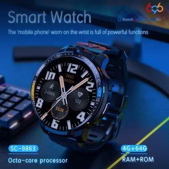 4G Smartwatch GPS Wifi Местоположение, Студенческие Детские смарт-часы, SIM-карта, Android 9.0, Видеозвонок Для взрослых мужчин Для IOS Android