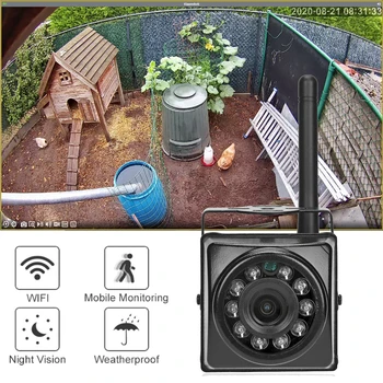5-Мегапиксельная аудио Камера для Наблюдения за птицами Комплект 1080P Ночного Видения Открытый WIFI IP Kamera Гнездо Для Наблюдения За птицами Комплект Камеры Wifi Водонепроницаемый Звукосниматель Camhi 2