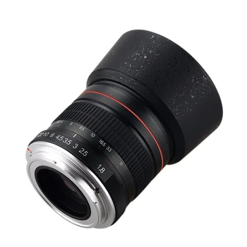 85 мм Объектив камеры F1.8 Зеркальный Объектив с Фиксированным Фокусным расстоянием и Большой Диафрагмой, Полнокадровый Портретный Объектив Для Объектива камеры Canon