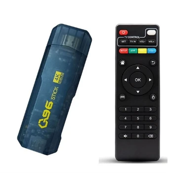 BAAY Домашний Кинотеатр Q96 Dongle Smart TV Box Android Allwinner H313 Четырехъядерный 2,4 G Двойной WIFI 4K HDR телеприставка H.265