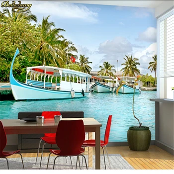beibehang sea Офисный диван ТВ фон ресторан фоновые обои фрески персонализированная 3D система papel de parede para quarto