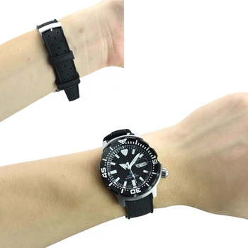 Correa de reloj de goma de alta calidad, 20mm, 22mm, para s-eiko SRP777J1, correa de reloj nueva de buceo, resistente al agua 5
