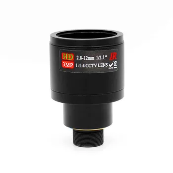 HD 3MP 2,8-12 мм объектив для видеонаблюдения с ручным фокусным увеличением 1/2,5 