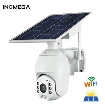 IINQMEGA WIFI Солнечная камера 1080P Облачная беспроводная IP-камера Sola HD Наружное Wi-Fi Видеонаблюдение Водонепроницаемая Наружная C