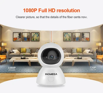 INQMEGA Tuya Smart 5G Wifi Камера Домашняя Камера Безопасности Беспроводная IP камера с режимом конфиденциальности для поддержки детей Google Home Alexa 3