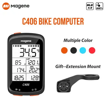 Magene C406 GPS Велосипедный Компьютер Беспроводной Умный MTB Дорожный Водонепроницаемый Спидометр Одометр Аксессуары Для Велосипедов 0