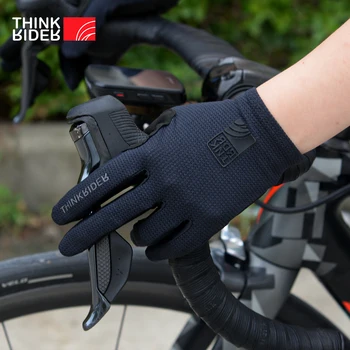 ThinkRider, ветрозащитные Велосипедные перчатки, велосипедные перчатки с сенсорным экраном, перчатки для езды на горном Велосипеде, теплые мотоциклетные перчатки на Зиму-Осень, Велосипед