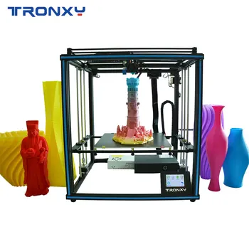 TRONXY 3D Принтер с Автоматическим Выравниванием, Высокоточная 3D Печатная Машина 330x330x390 мм, Большая Монтажная Пластина X5SA, Профессиональное Обновление
