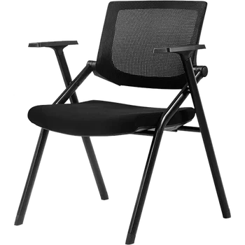YZCG-18 Дешевые Сетчатые офисные стулья Металлический каркас Складные тренировочные стулья для зала с письменным столом